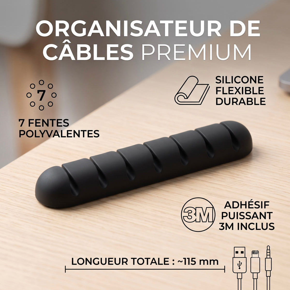 Organisateur de câbles